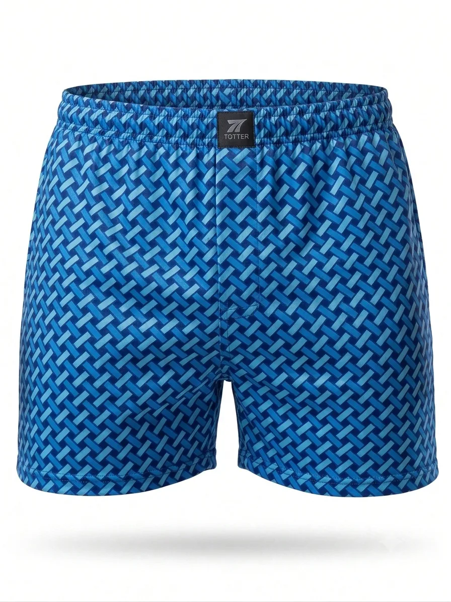 Samba Canção  Estampada, Azul Claro, foto 3