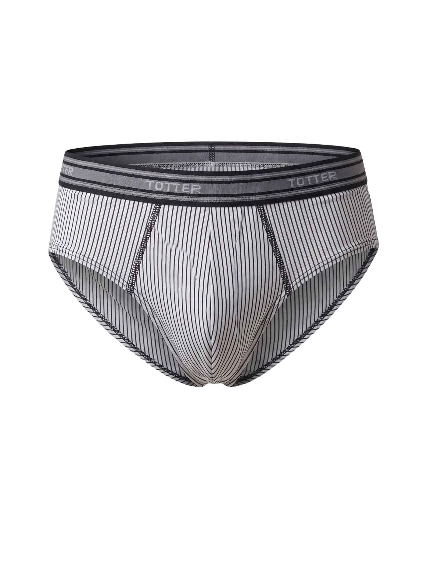 Cueca Slip Risca de Giz, Branco, foto 3